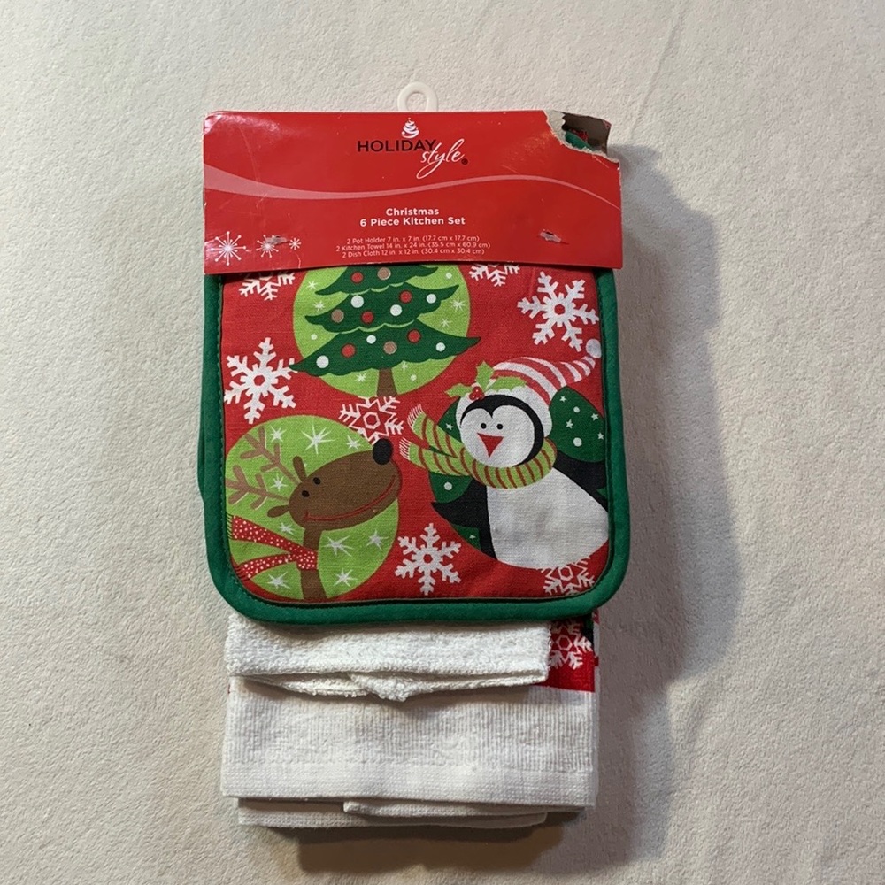Christmas kitchen set six piece